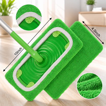 8PCS Reusable Microfiber Mop Replacement Pads
