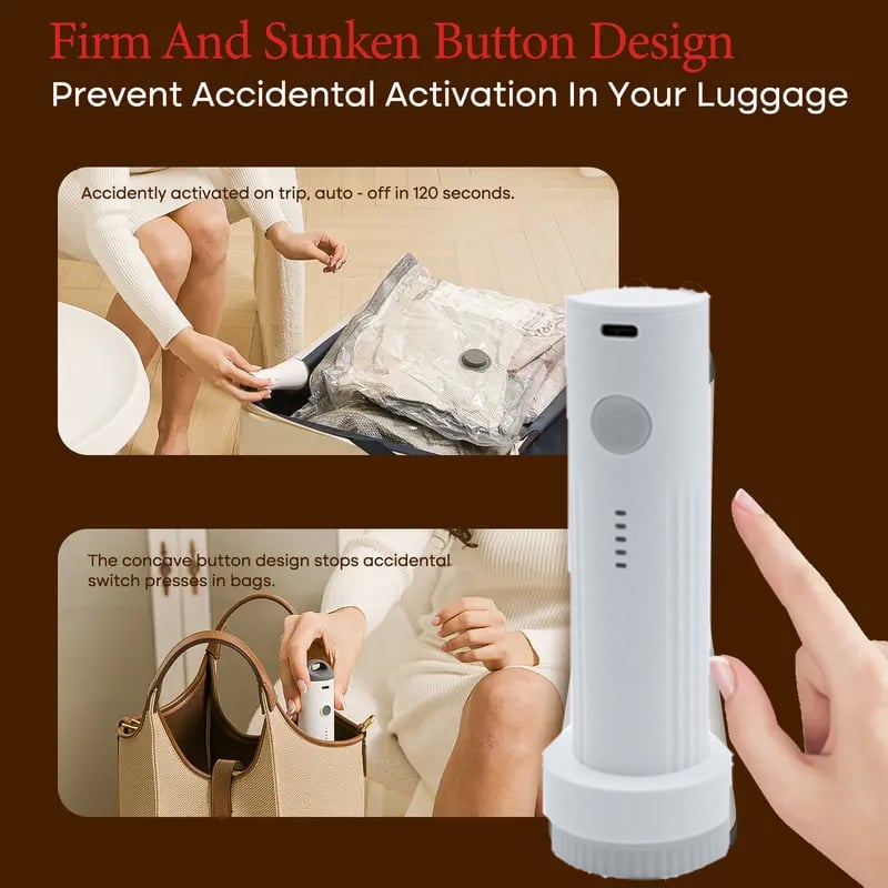 🏆LAST DAY SALE 50% OFF!!💞50K+ SOLD!✨X7 TravelShrink™ – Cordless Vacuum Compression Kit🧳