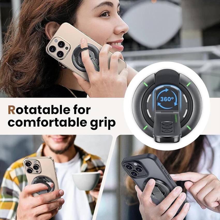 MagniHold | 3-in-1 Magnetic Fidget Phone Stand & Ring Holder