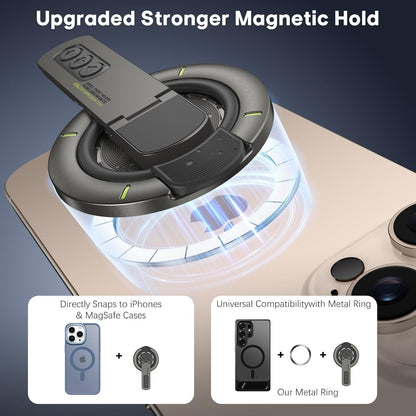 MagniHold | 3-in-1 Magnetic Fidget Phone Stand & Ring Holder