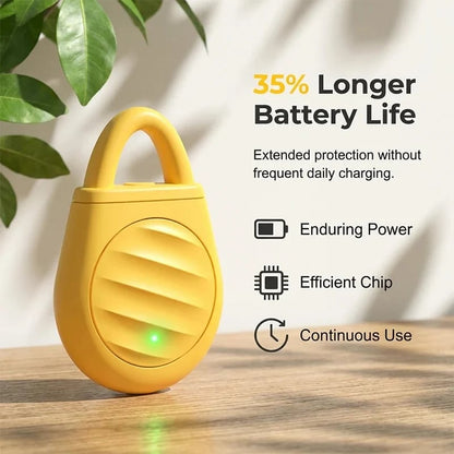 🐦No more trouble from birds, beasts and locusts!Portable Ultrasonic Bird Repellent Keychain