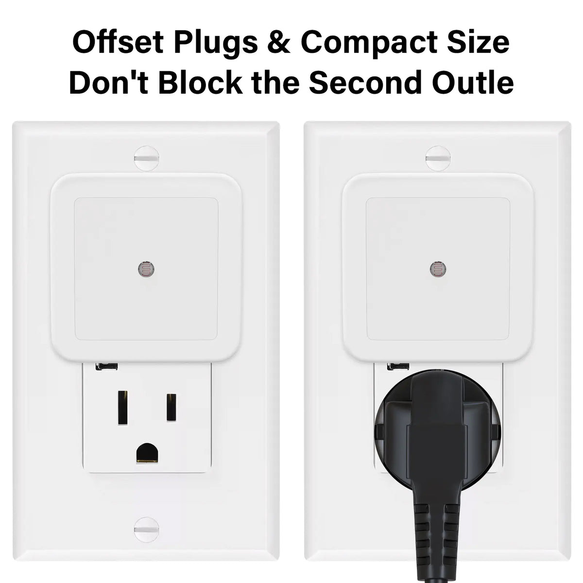 Night Lights Plug into Wall (6-Pack) - Dusk to Dawn Light Sensor