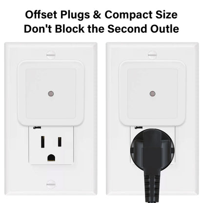 Night Lights Plug into Wall (6-Pack) - Dusk to Dawn Light Sensor