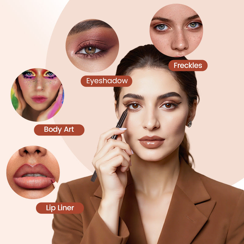 🔥LAST DAY SALE ONLY ￡9.99!!💧Sparkling Gel Eyeliner Collection – 14 waterproof, pearl & metallic shades to play with. One-stroke intensity, all-day wear. 🌈💫