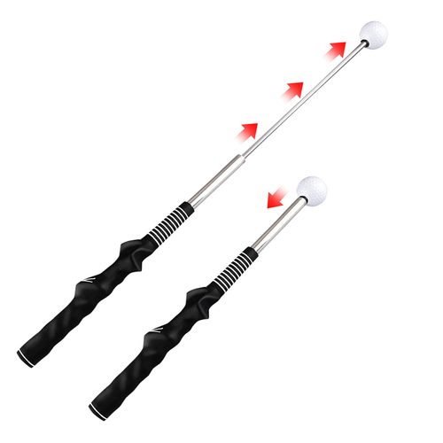 Retractable Golf Training Aid Swing Trainer