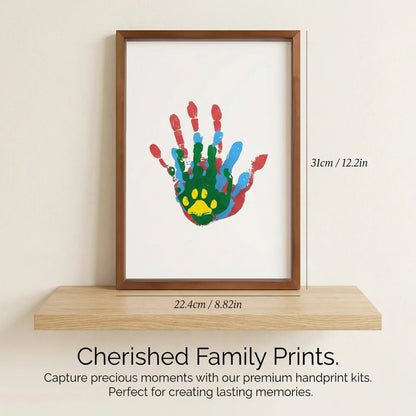 DIY Family Handprint Frame Memory Kit