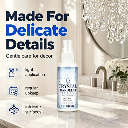 🔥Buy 1 Get 1 Free🎁Crystal Chandelier Cleaner Spray‑Streak‑Free Instant Shine Spray