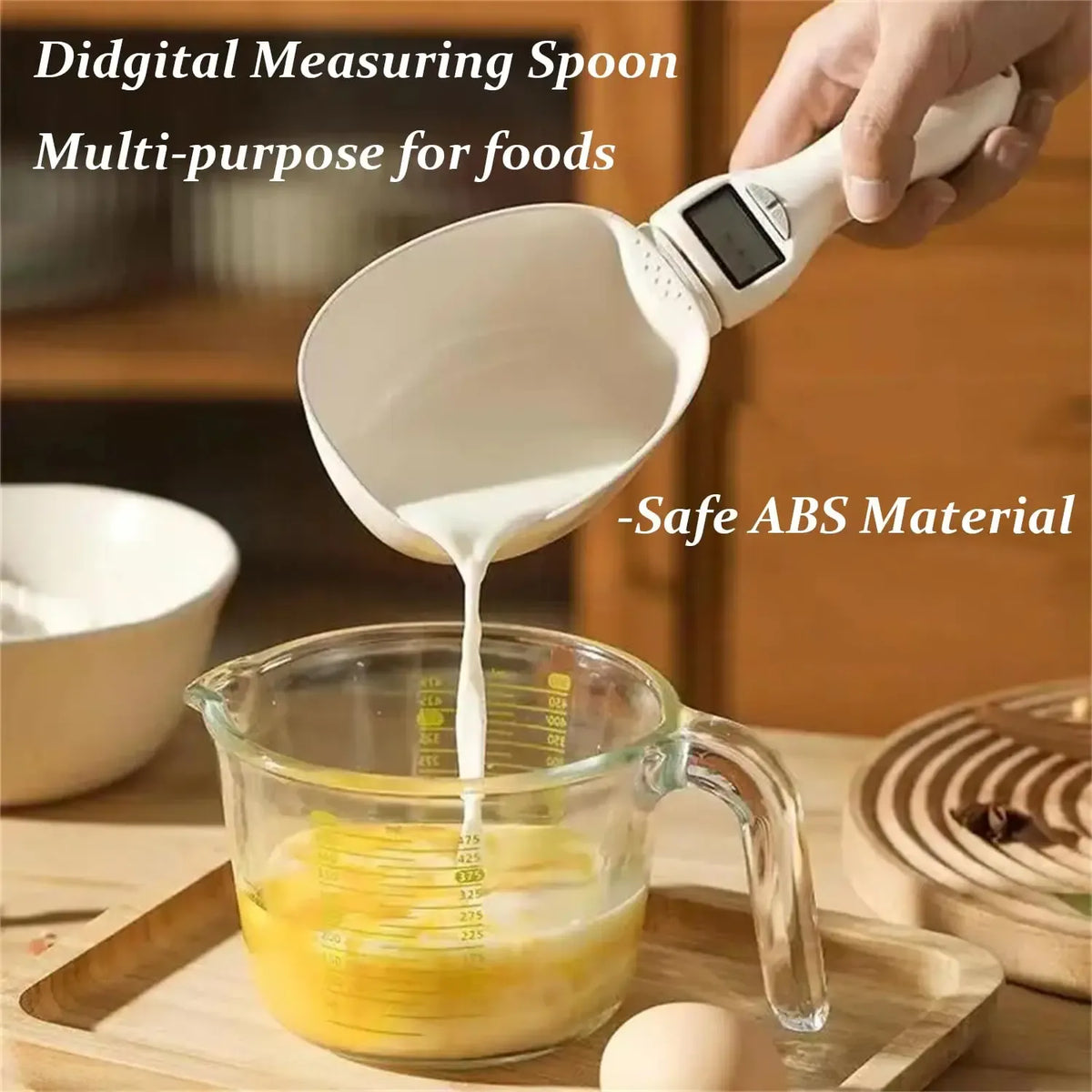 High Precision Digital Measuring Spoon Scale - 0.1g LCD Kitchenware Scoop Utensils