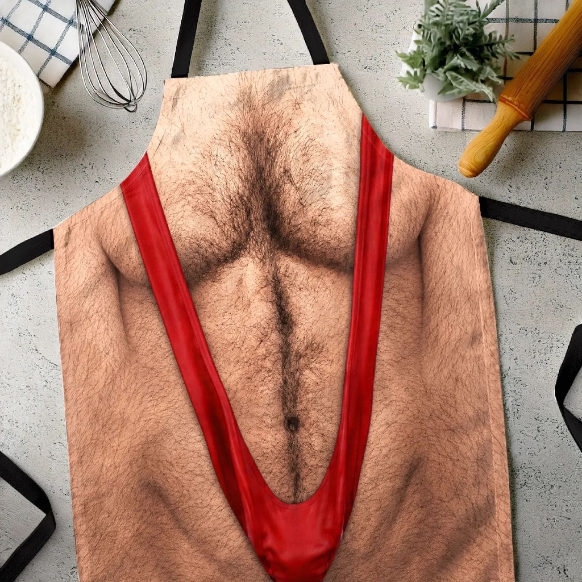 Funny Apron For The Wild At Heart