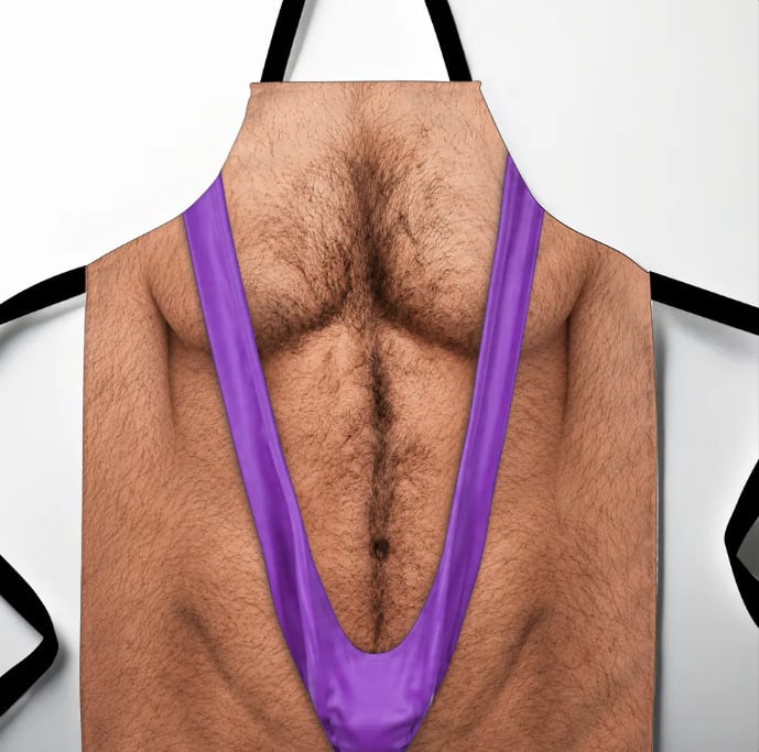 Funny Apron For The Wild At Heart