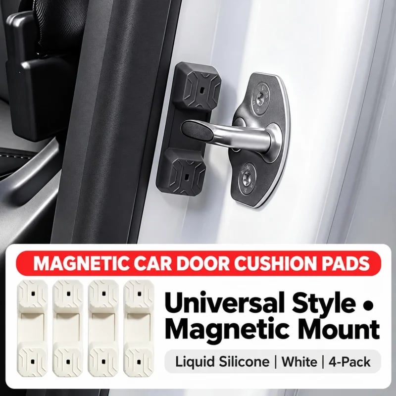 Car Magnetic Door Lock Shock Absorber Pad