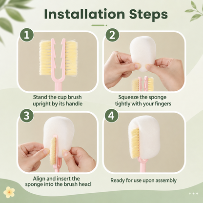 5 in 1 Bottle and Straw Cleaning Brush Set