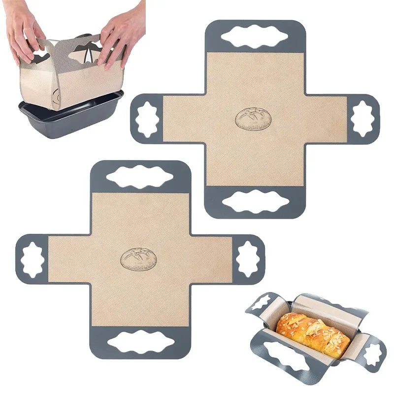 🥐Cross‐Shape Food‐Safe Baking Liner, Simple Clean‐Up Alternative To Disposable Parchment Paper