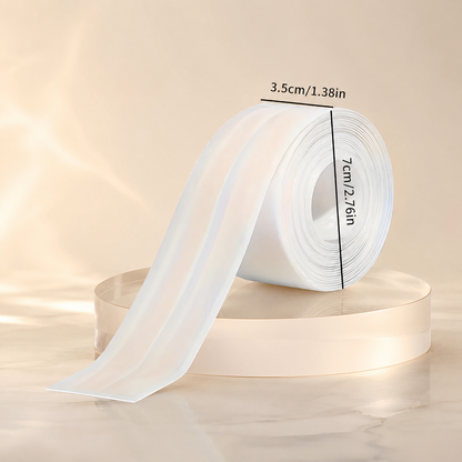 White Waterproof Caulk Seal Tape for Bathroom and Kitchen