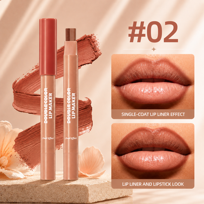 2 in 1 Lip Liner and Balm with Hydrating Formula