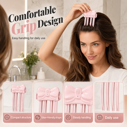 💥Last-Day Sale！Surprise 50% Off！🔥Shape in 3 Seconds！👱‍♀️High Cranial Top Magic Tool！Rechargeable Volumizing Root Lift Clip