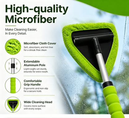 Microfiber Windshield Cleaning Tool