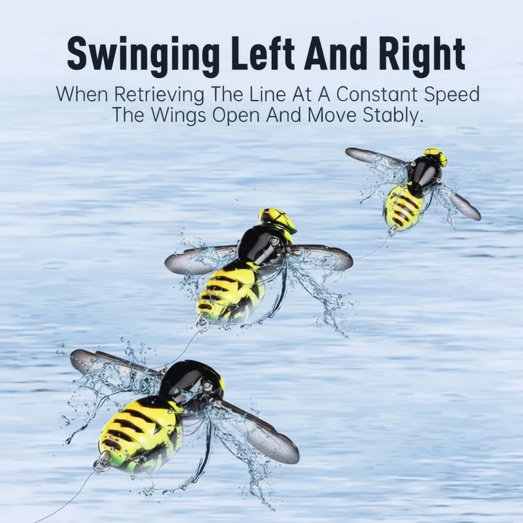 Bionic Wasp Topwater Fishing Lure
