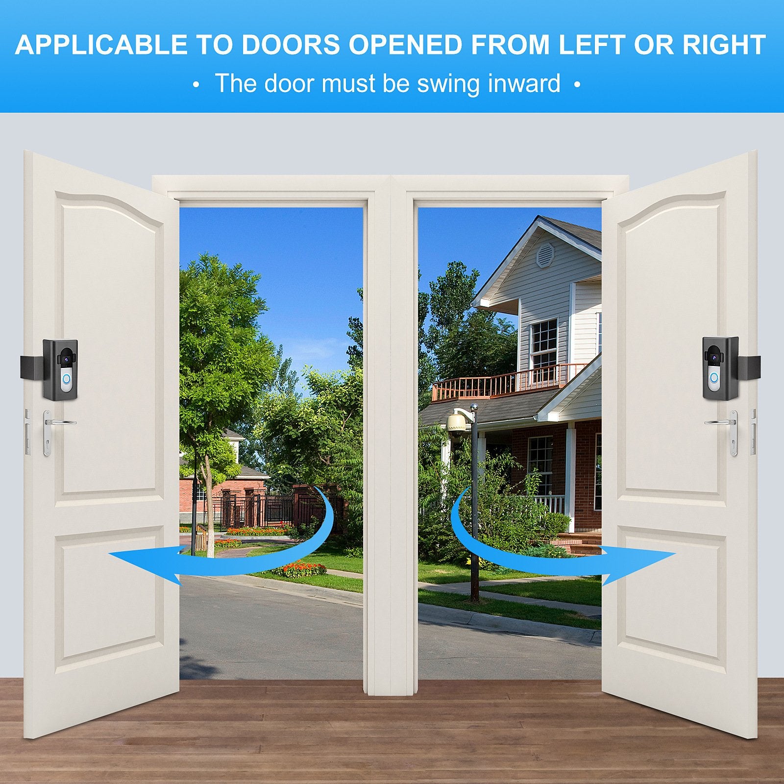 Anti-Theft Video Doorbell Door Mount