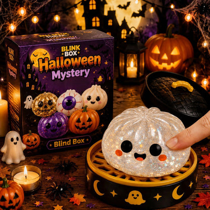 🔥49% OFF TODAY 🎃 Halloween Steamed Bun Squishy Mystery Box Toy