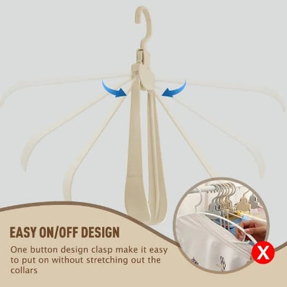 Quick Snap Clothes Hanger  –  Hang Clothes in One Effortless Click