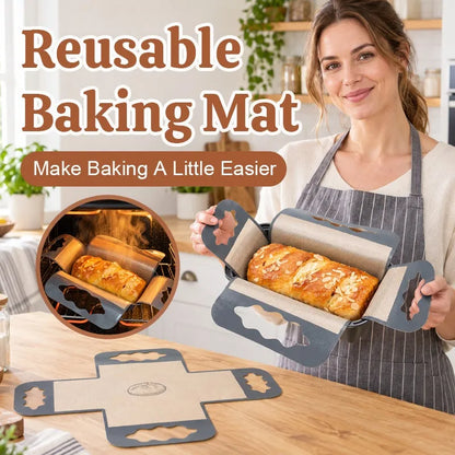 🥐Cross‐Shape Food‐Safe Baking Liner, Simple Clean‐Up Alternative To Disposable Parchment Paper