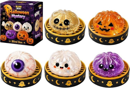 🔥49% OFF TODAY 🎃 Halloween Steamed Bun Squishy Mystery Box Toy