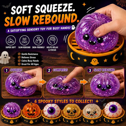 🔥49% OFF TODAY 🎃 Halloween Steamed Bun Squishy Mystery Box Toy