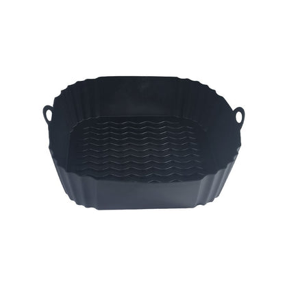 🔥High-Heat Silicone Air Fryer Baking Tray – Reusable Non-Stick Cooking Liner