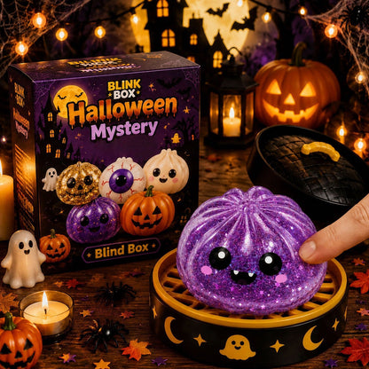 🔥49% OFF TODAY 🎃 Halloween Steamed Bun Squishy Mystery Box Toy