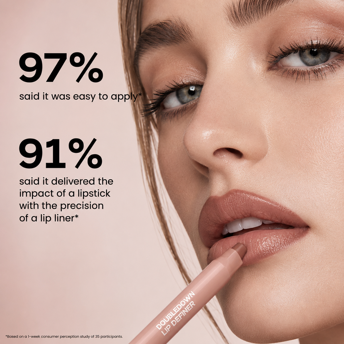 2 in 1 Lip Liner and Balm with Hydrating Formula