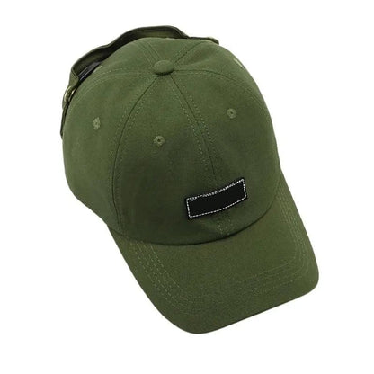 Vintage Baseball Cap with Flip Down Protective Goggles