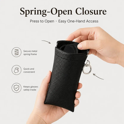 New-Portable Compression Shrapnel Glasses Case