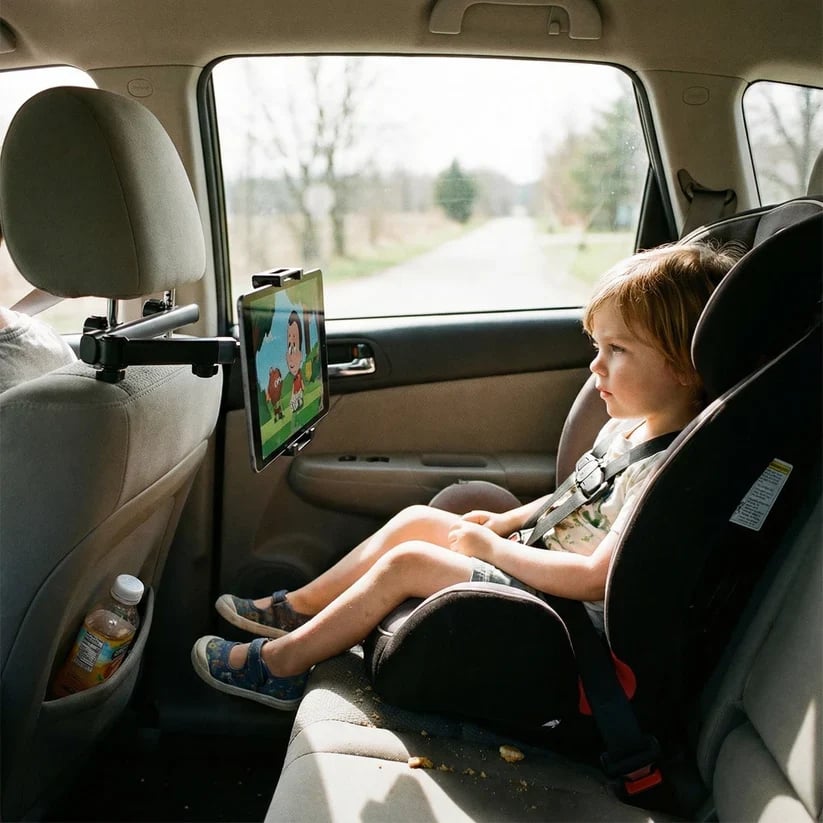 Car Headrest Tablet Holder for Kids