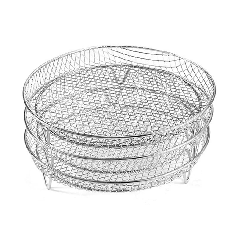 Stackable Stainless Steel Air Fryer Rack