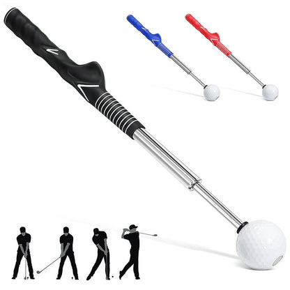 Retractable Golf Training Aid Swing Trainer