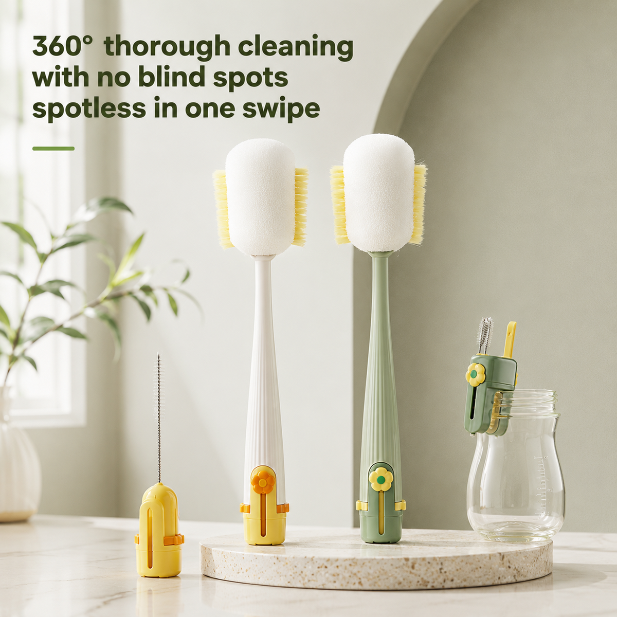 5 in 1 Bottle and Straw Cleaning Brush Set