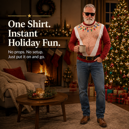 🎅Funny Santa Printed Sweater