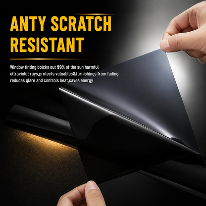 300CM Uncut Window Tint Film - 1% to 70% VLT Options
