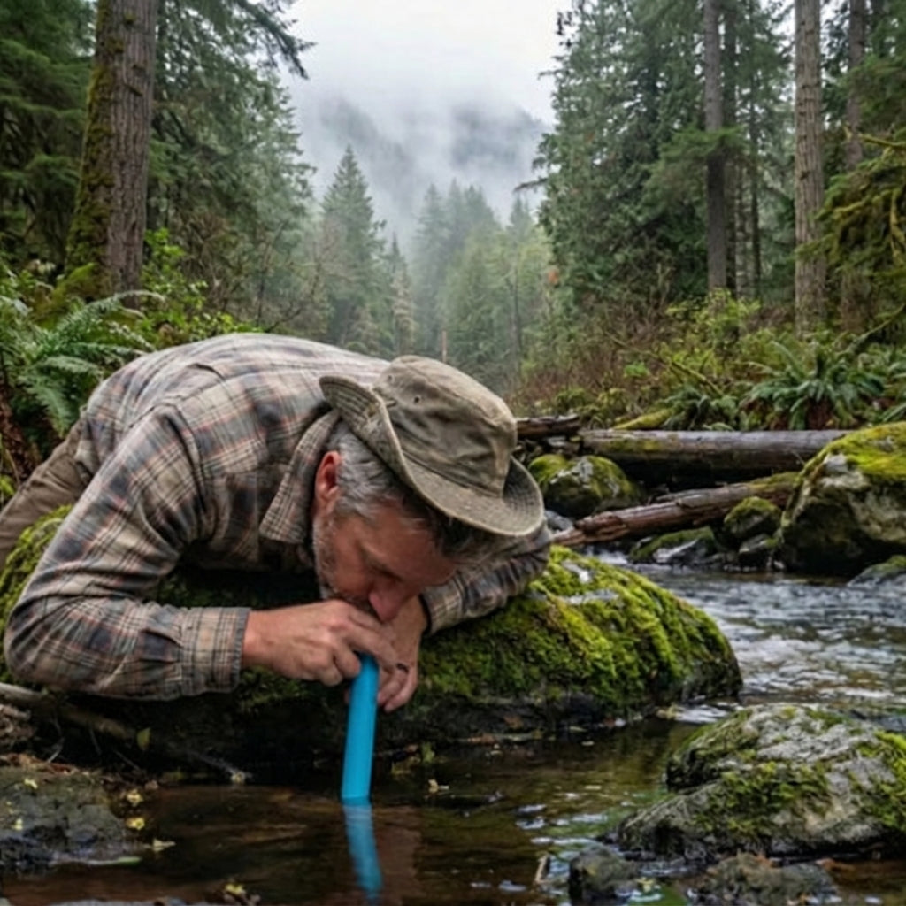 Emergency Water Filter Straw (400 gal)