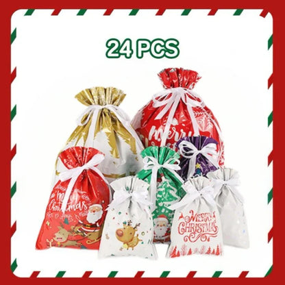 🎁LAST DAY SPECIAL PRICE: ￡6.99!!🎅The World’s Best Christmas Gift Bag With Drawstring🎁