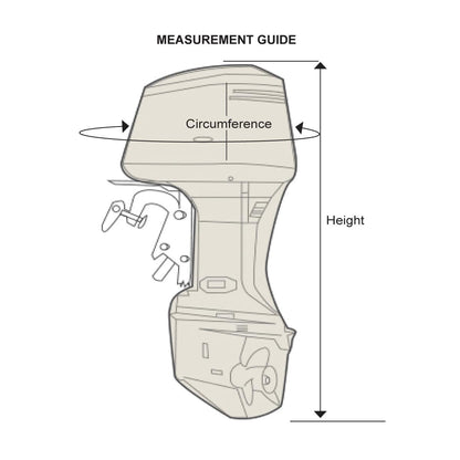 🚤 420D Oxford Outboard Motor Cover – Weather-Resistant Protection Against Rain, Sun & Dust 🛡️