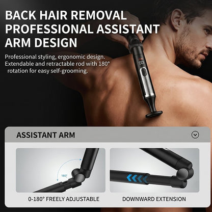 Waterproof Long Handle Body Grooming Trimmer