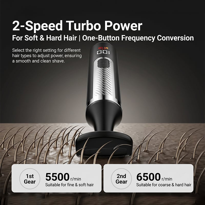 Waterproof Long Handle Body Grooming Trimmer