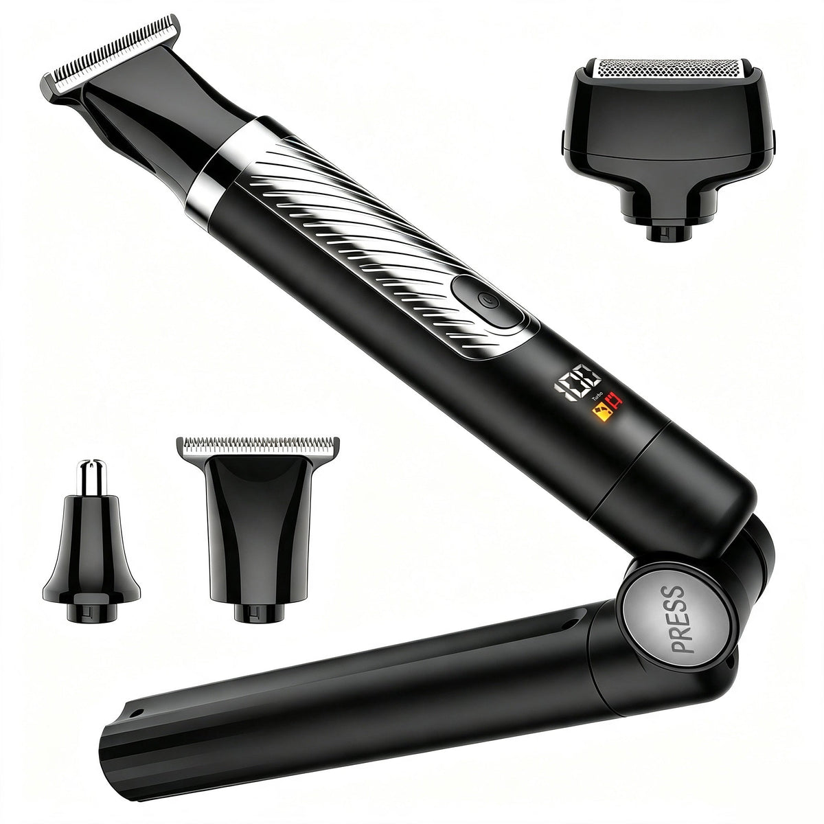 Waterproof Long Handle Body Grooming Trimmer