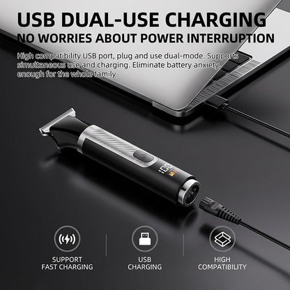 Waterproof Long Handle Body Grooming Trimmer
