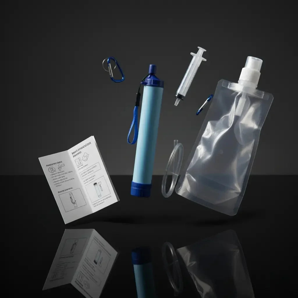 Emergency Water Filter Straw (400 gal)