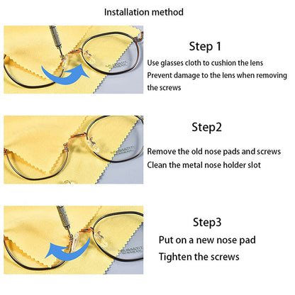 Eyeglass Nose Pad Repair Kit