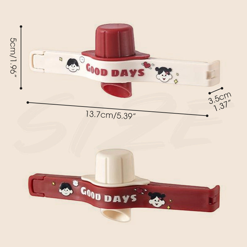 🔒 Food Sealing Clip – Moisture-proof, snap‑on & fresh‑keeping ✨