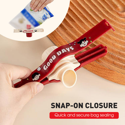 🔒 Food Sealing Clip – Moisture-proof, snap‑on & fresh‑keeping ✨
